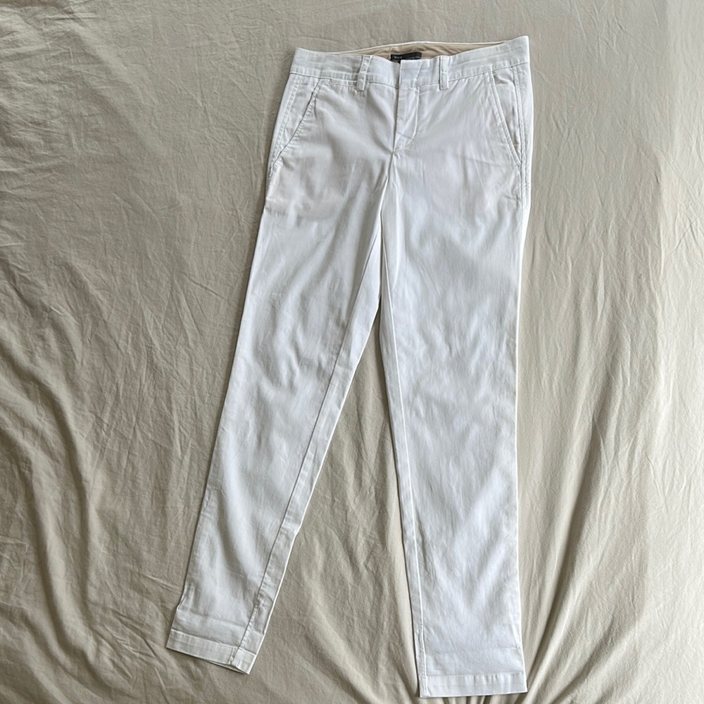 Vince Cream Tailored Trousers